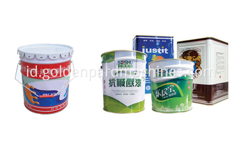 China Wholesale Custom Design Paint Can Production Line